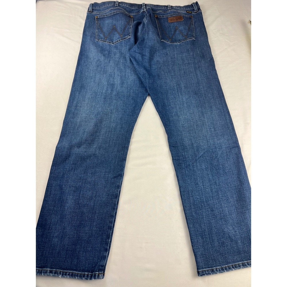 Wrangler Retro Straight‎ Leg Jeans Blue Medium Wash Men 40x34 88MWZBF